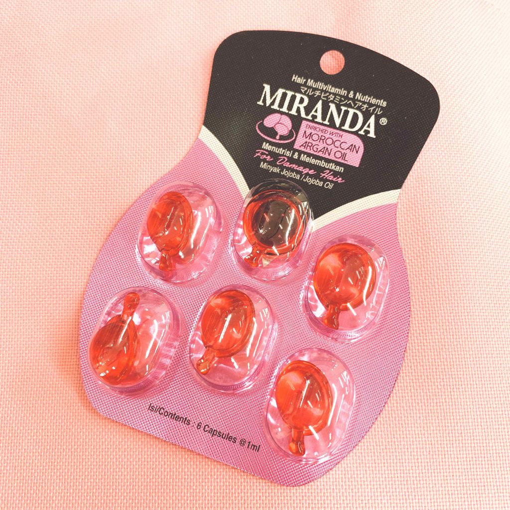 ヘアビタミン デイリーケアヘアオイル/MIRANDA/ヘアオイルを使ったクチコミ(1枚目)