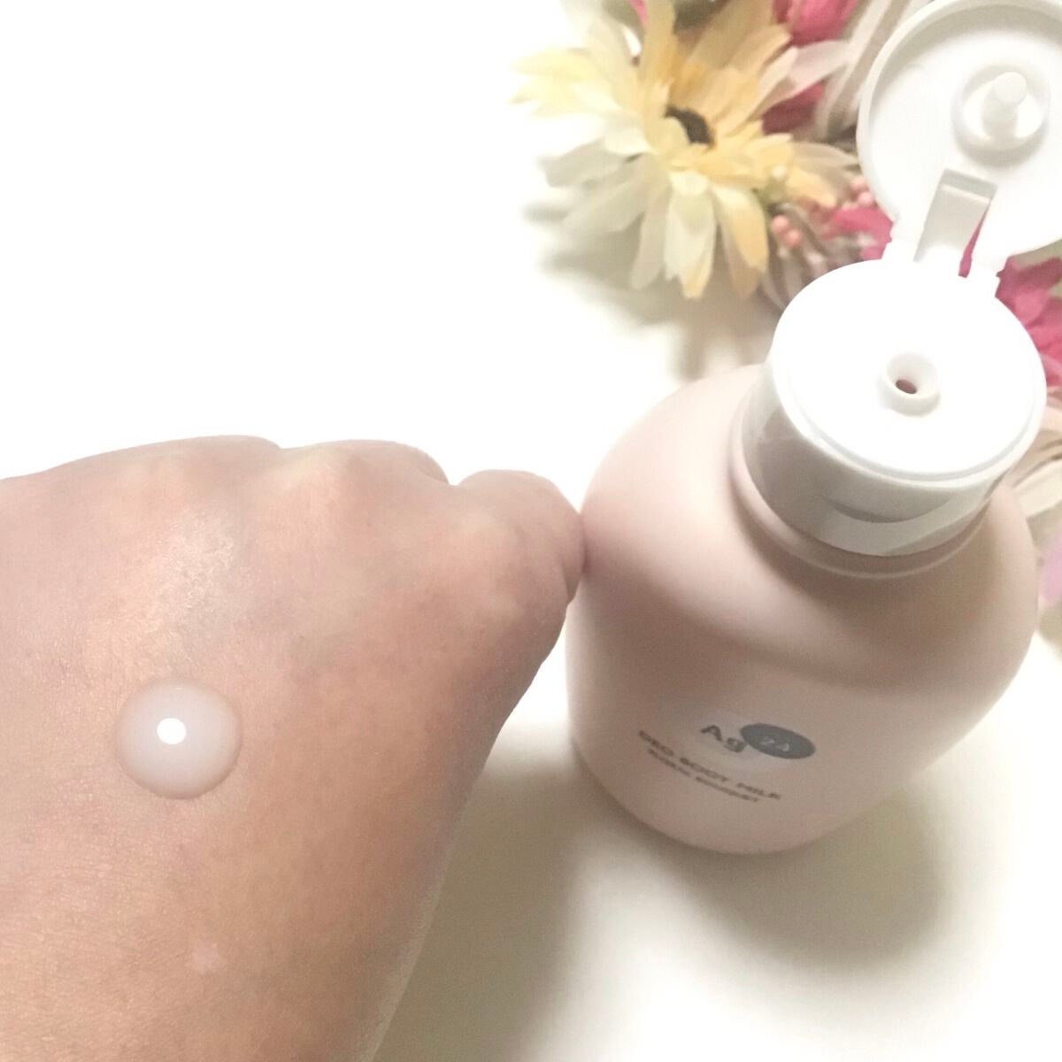 デオドラントボディミルク フローラルブーケ/エージーデオ24/ボディミルクを使ったクチコミ(3枚目)