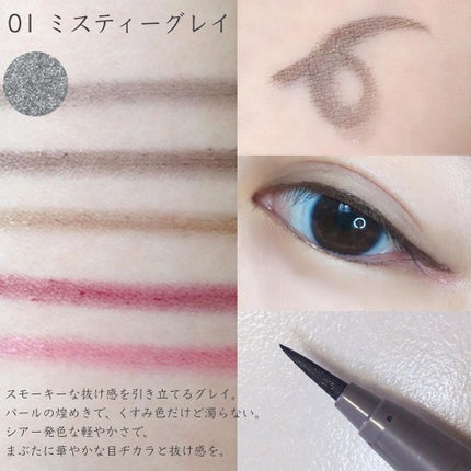 アイデザインライナー/COCOROIKI/リキッドアイライナーを使ったクチコミ(4枚目)