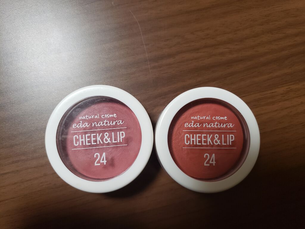 イーデナチュラ チーク＆リップ＆アイカラー/eda natura/ジェル・クリームチークを使ったクチコミ（1枚目）