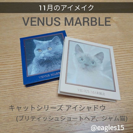 Venus Marble アイシャドウキャットシリーズ/Venus Marble/アイシャドウパレットを使ったクチコミ(1枚目)