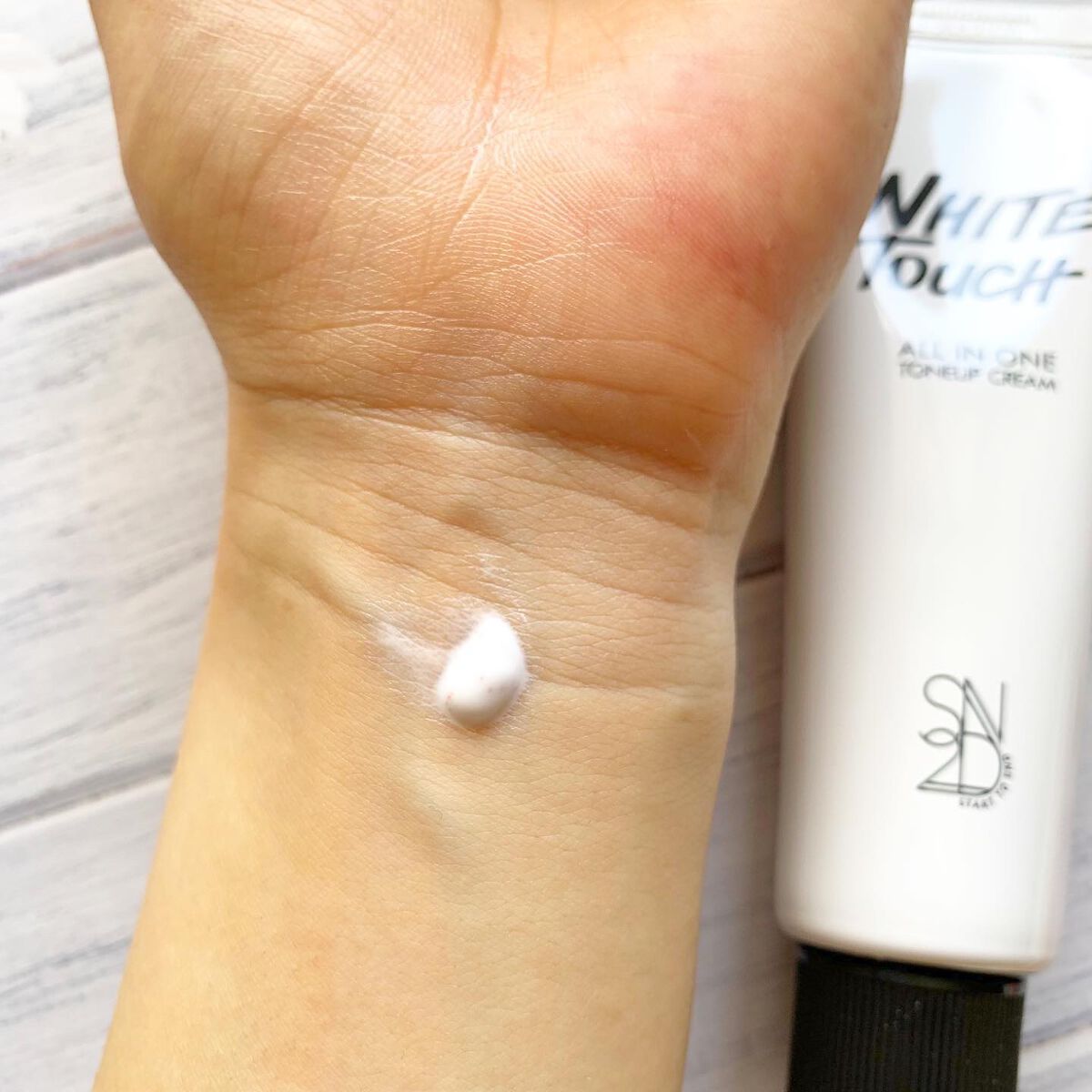 エスツーエンディー トーンアップクリーム/S2ND/化粧下地を使ったクチコミ(3枚目)