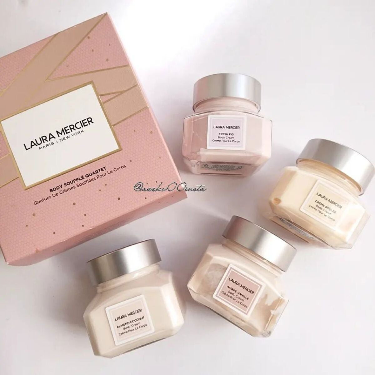 ミニ ホイップトボディクリーム カルテット/ローラ メルシエ/ボディクリームを使ったクチコミ(1枚目)