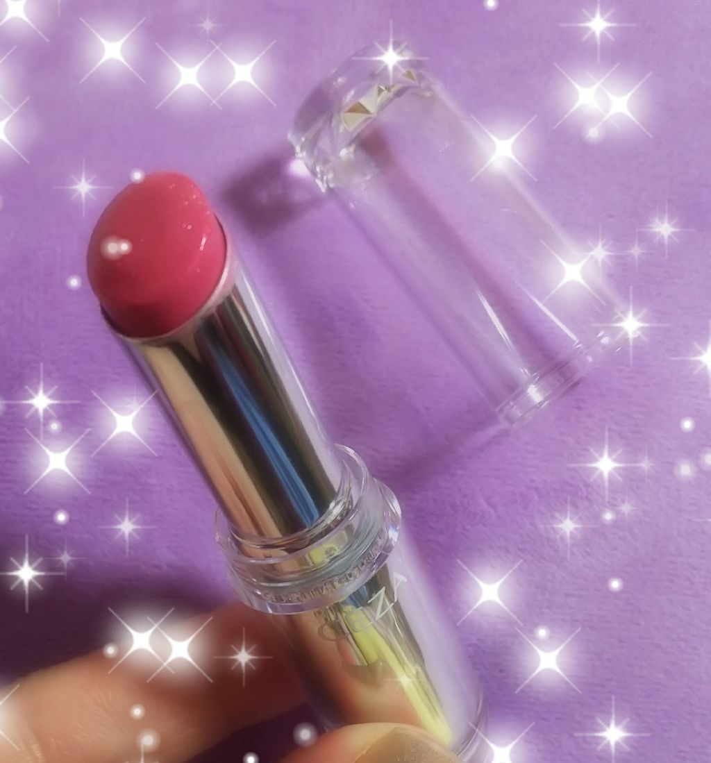 ラスティンググロスリップ/CEZANNE/口紅を使ったクチコミ（1枚目）