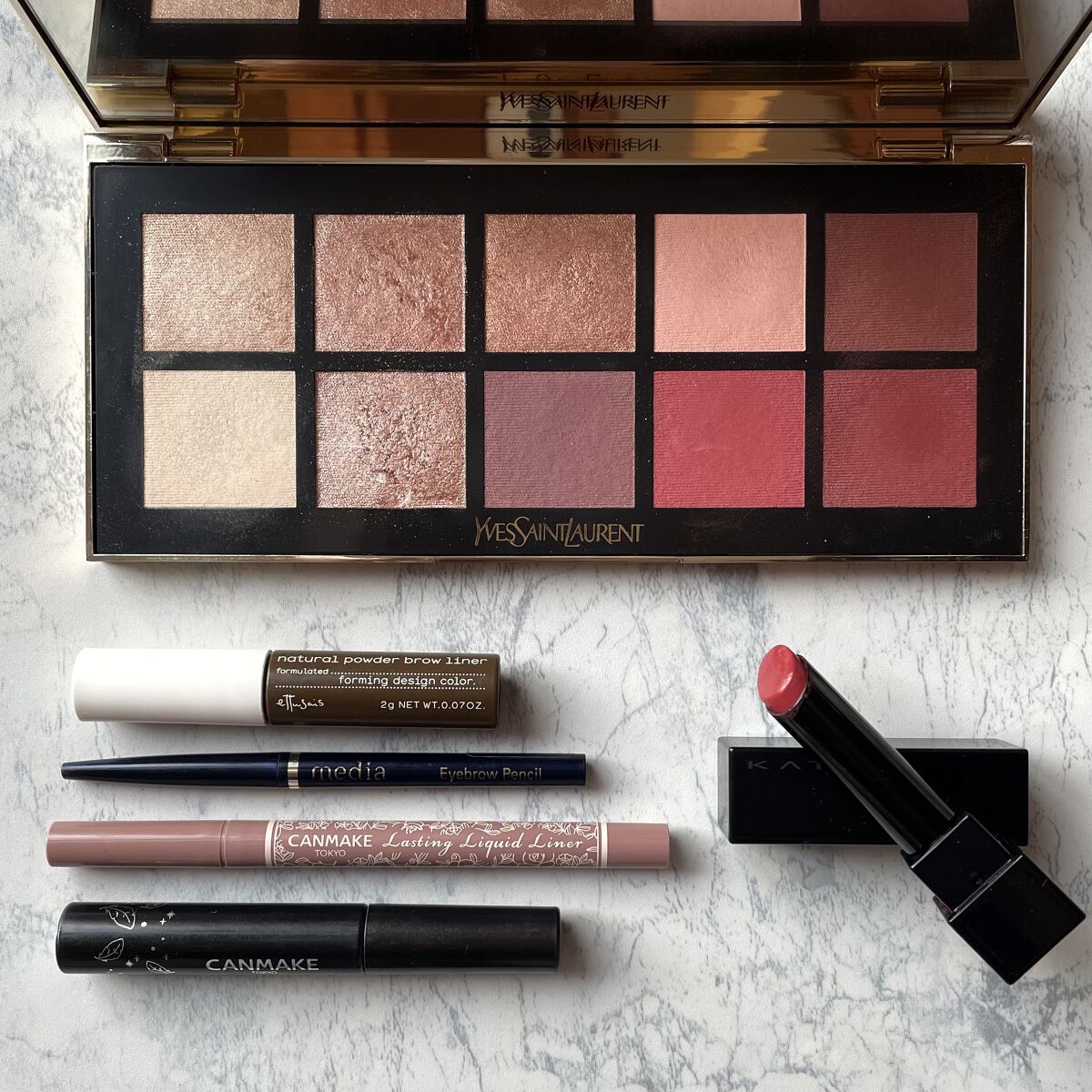 クチュール カラー クラッチ コレクター/YVES SAINT LAURENT BEAUTE/アイシャドウパレットを使ったクチコミ（3枚目）