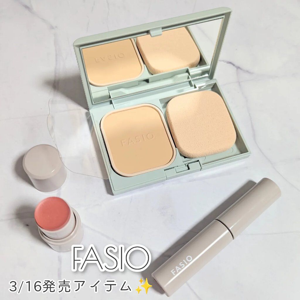 エアリーステイ パウダーファンデーション/FASIO/パウダーファンデーションを使ったクチコミ（1枚目）