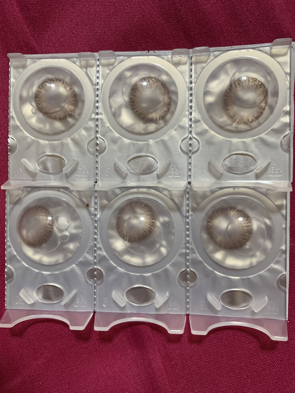 Marble by LUXURY(マーブルバイラグジュアリー）1day PLETZEL（プレッツェル）/Marble by LUXURY/ワンデー（１DAY）カラコンを使ったクチコミ（2枚目）