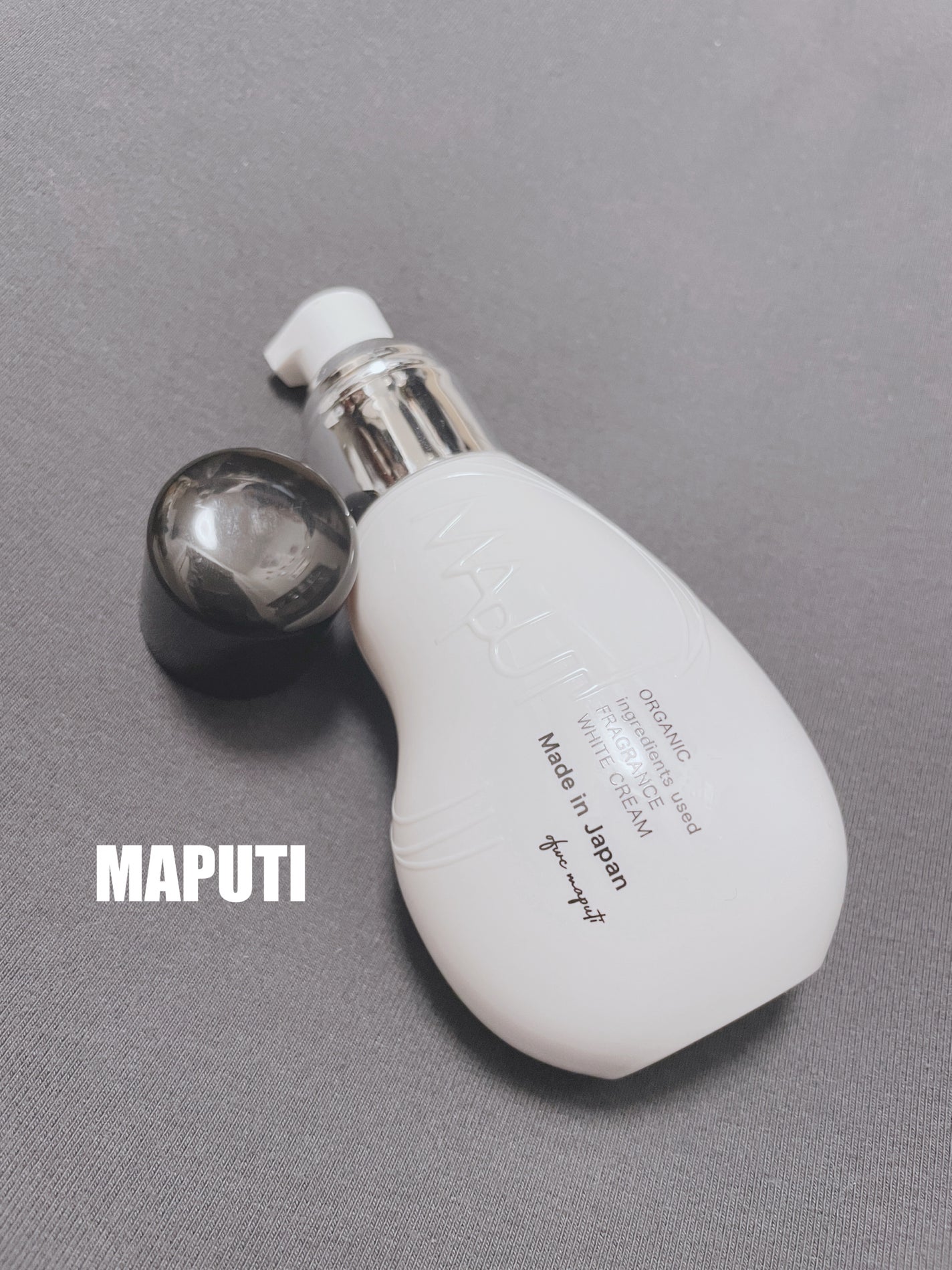 オーガニックフレグランスホワイトクリーム/MAPUTI/デリケートゾーンケアを使ったクチコミ(1枚目)