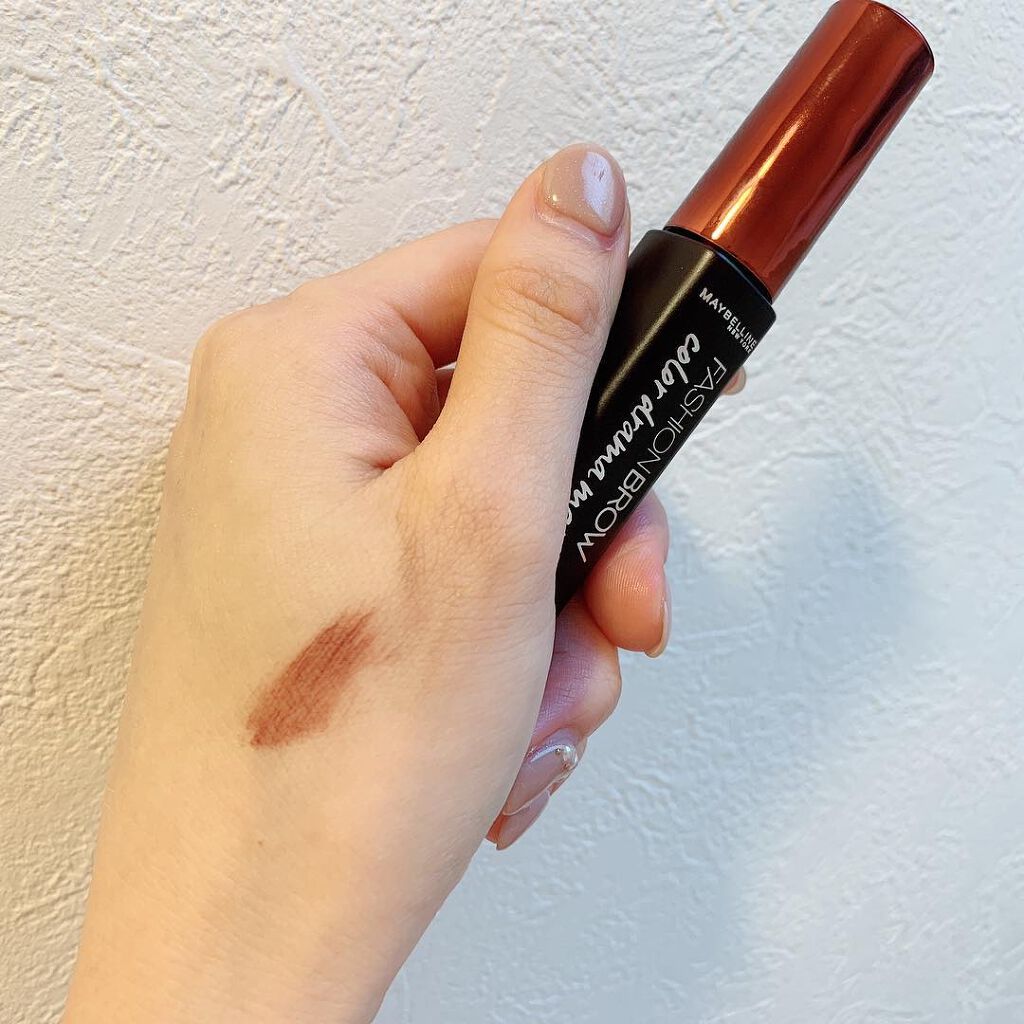 ファッションブロウ カラードラマ マスカラ/MAYBELLINE NEW YORK/眉マスカラを使ったクチコミ(2枚目)