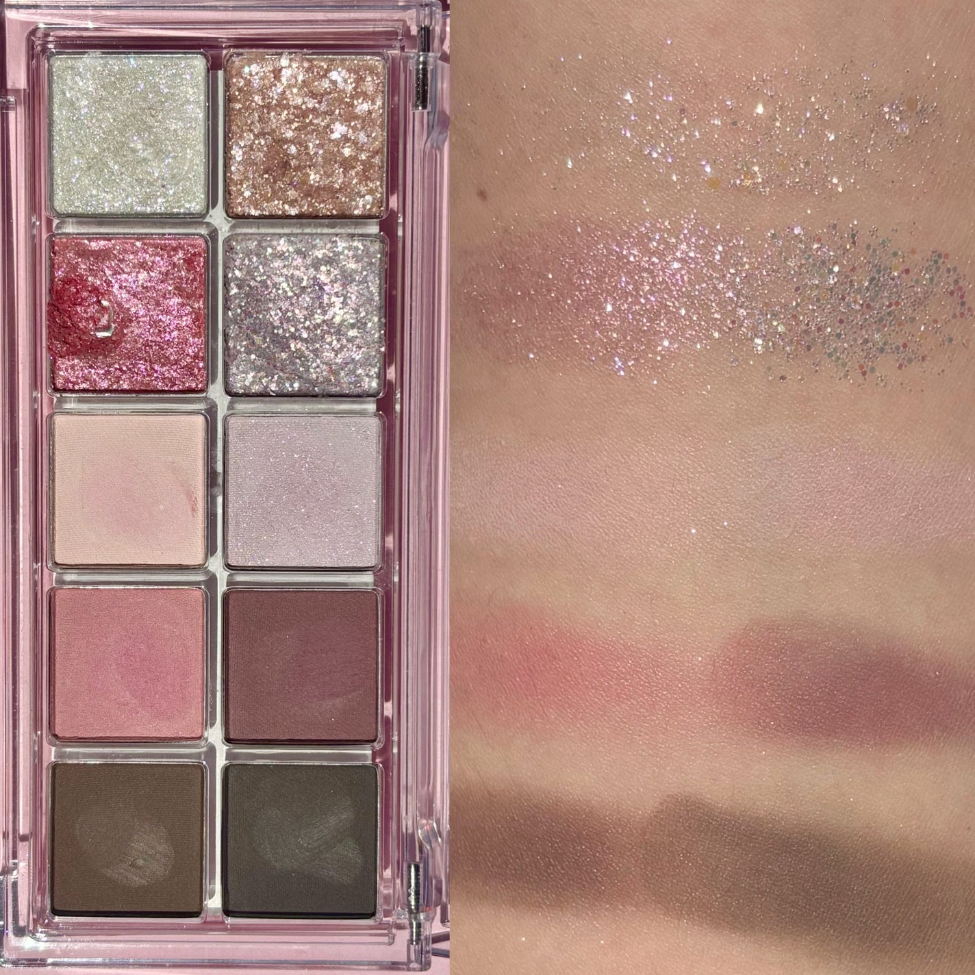 シーズナルブレンディングアイシャドウパレット/Peach C/アイシャドウパレットを使ったクチコミ(2枚目)