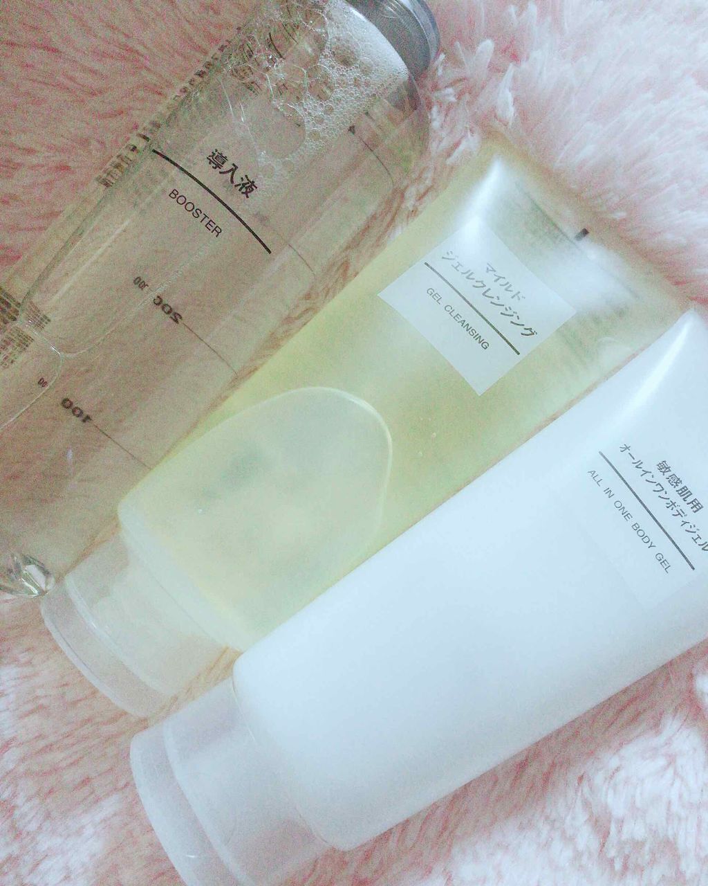 敏感肌用オールインワンボディジェル/無印良品/ボディローションを使ったクチコミ（1枚目）