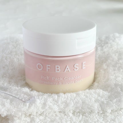 ピックパッククレンザー イチゴ&バニラビーン/OFBASE/洗い流すパック・マスクを使ったクチコミ(1枚目)