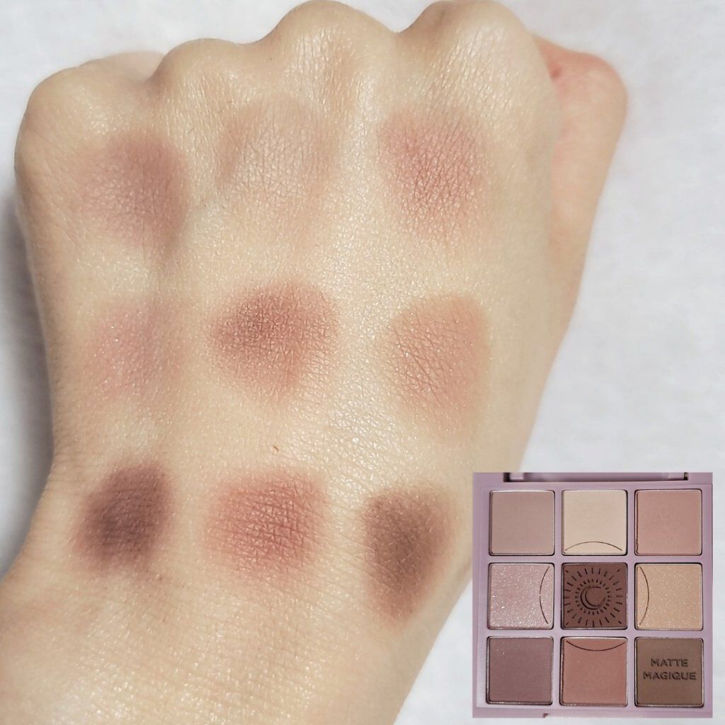 マイフェイブムードアイパレット 9カラー/HOLIKA HOLIKA/アイシャドウパレットを使ったクチコミ（2枚目）