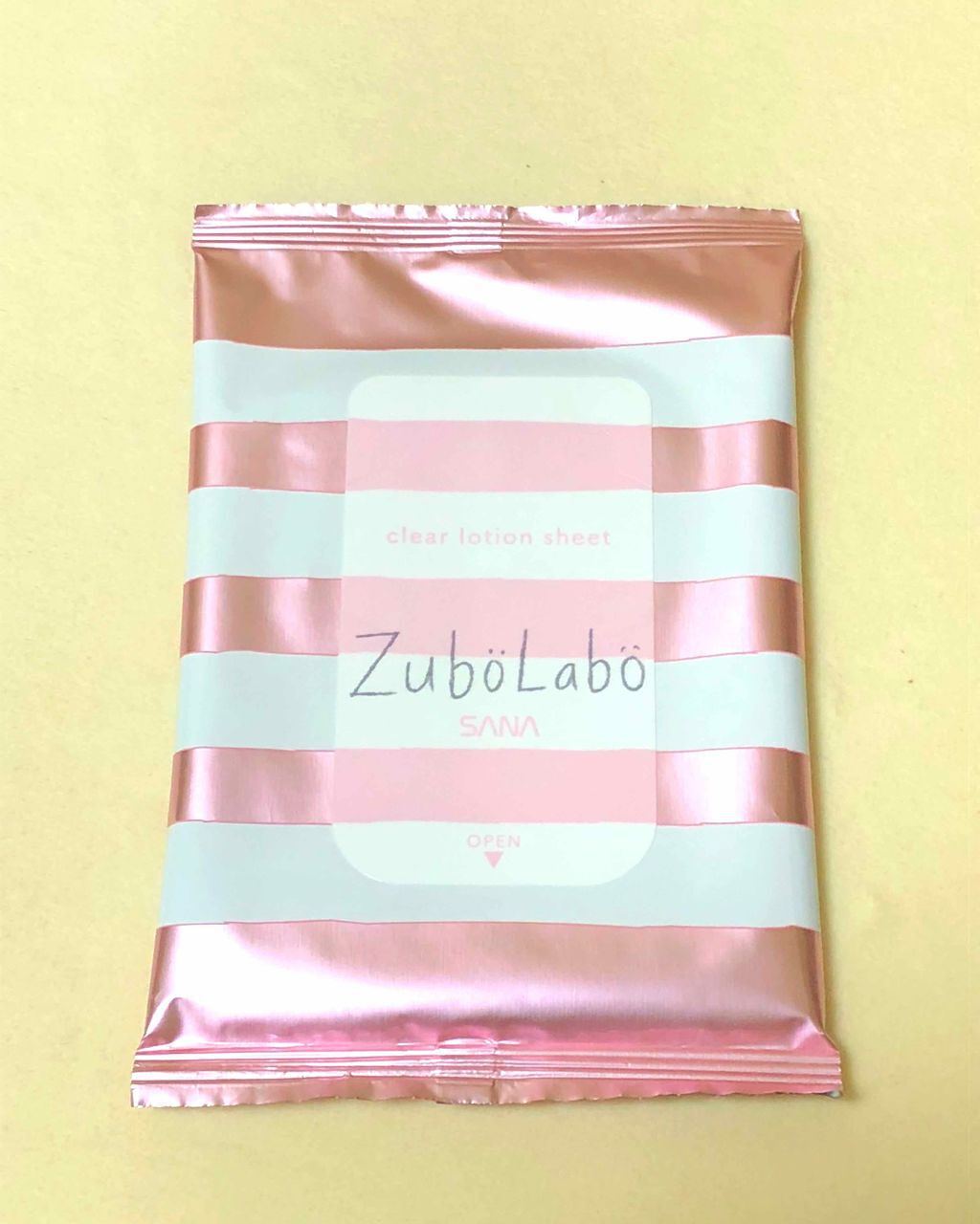 朝用ふき取り化粧水シート/ズボラボ/拭き取り化粧水を使ったクチコミ（2枚目）