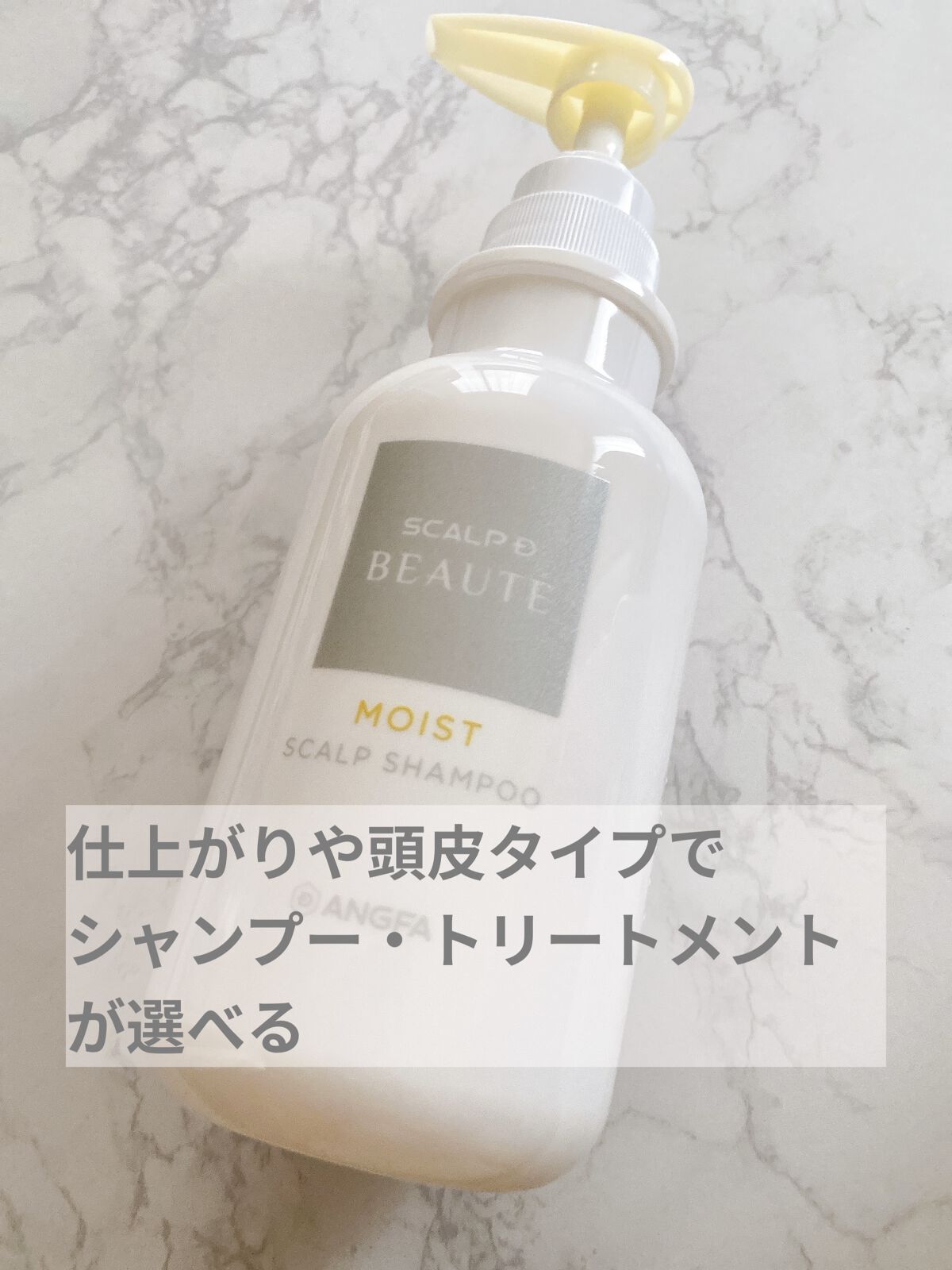 スカルプD ボーテ 薬用スカルプシャンプー（モイスト）／薬用トリートメントパック（モイスト） シャンプー350ml/アンファー(スカルプD)/市販シャンプーを使ったクチコミ（2枚目）