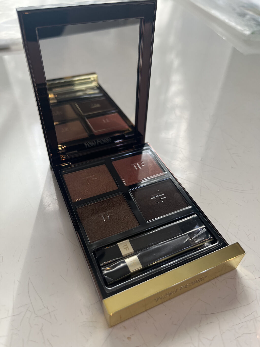 アイ カラー クォード/TOM FORD BEAUTY/アイシャドウパレットを使ったクチコミ（2枚目）