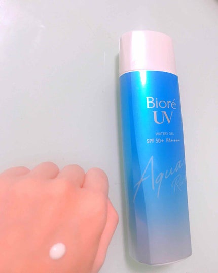 ビオレUV アクアリッチウォータリージェル /ビオレ/日焼け止め・UVケアを使ったクチコミ(2枚目)