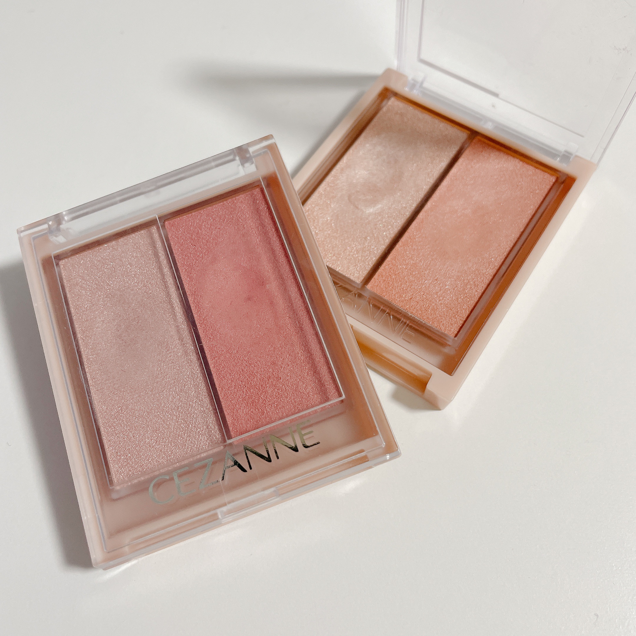 フェイスグロウカラー/CEZANNE/クリームハイライトを使ったクチコミ（1枚目）