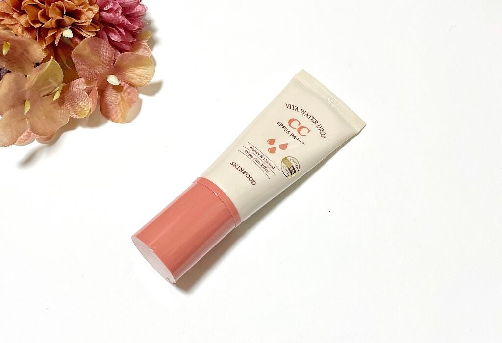 ビタウォータードロップ CCクリーム/SKINFOOD/CCクリームを使ったクチコミ(1枚目)