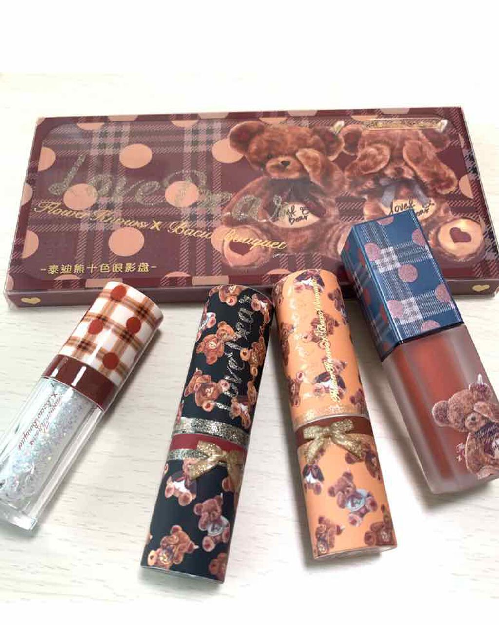 LoveBear ココアムースティントルージュ/FlowerKnows/リップティントを使ったクチコミ(2枚目)