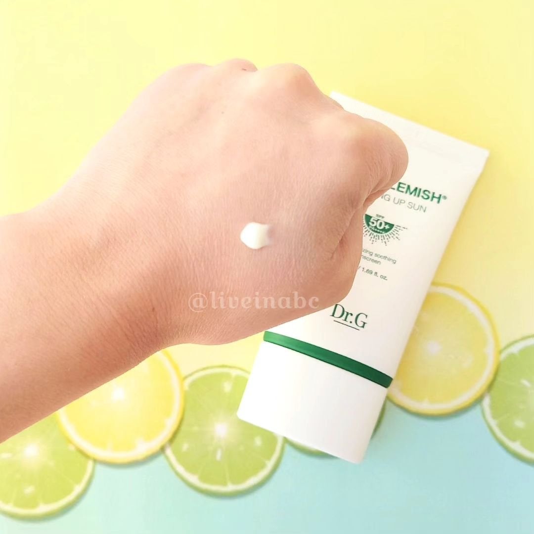 レッドブレミッシュスージングアップサン/Dr.G/日焼け止めクリームを使ったクチコミ(2枚目)