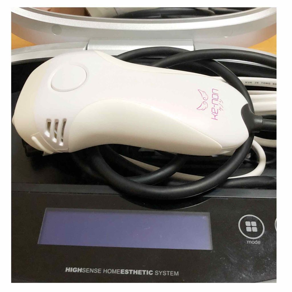 光美容器KE-NON（ケノン）/エムテック/家庭用脱毛器を使ったクチコミ（2枚目）