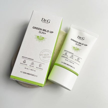 グリーンマイルドアップサンプラス/Dr.G/日焼け止めクリームを使ったクチコミ(1枚目)