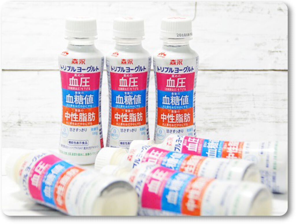 トリプルヨーグルト 砂糖不使用 ドリンクタイプ/森永乳業/飲むヨーグルトを使ったクチコミ（1枚目）