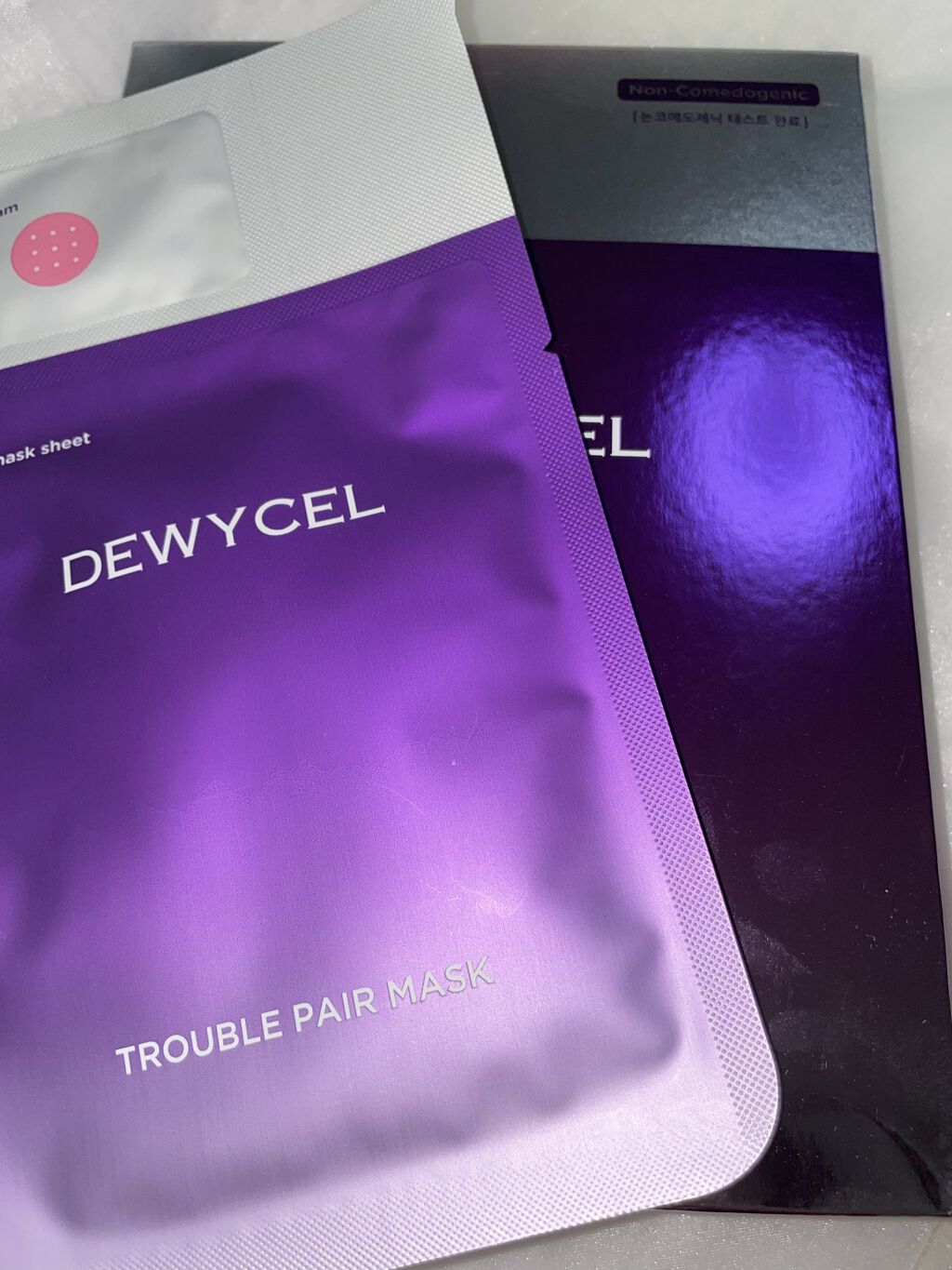トラブルペアーマスク/DEWYCEL/シートマスク・パックを使ったクチコミ（1枚目）