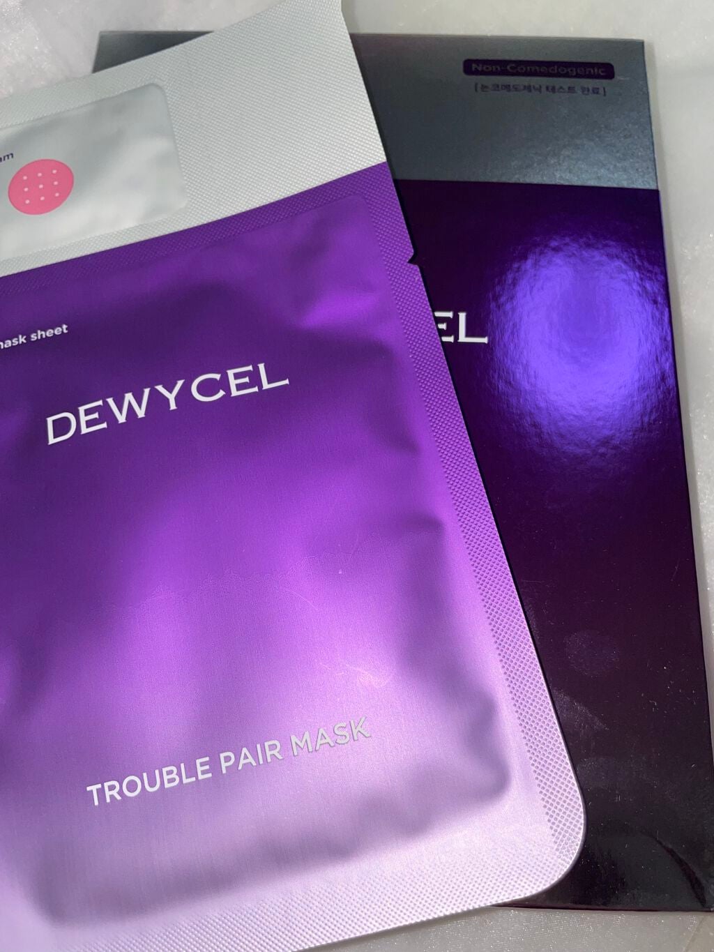 トラブルペアーマスク/DEWYCEL/シートマスク・パックを使ったクチコミ(1枚目)