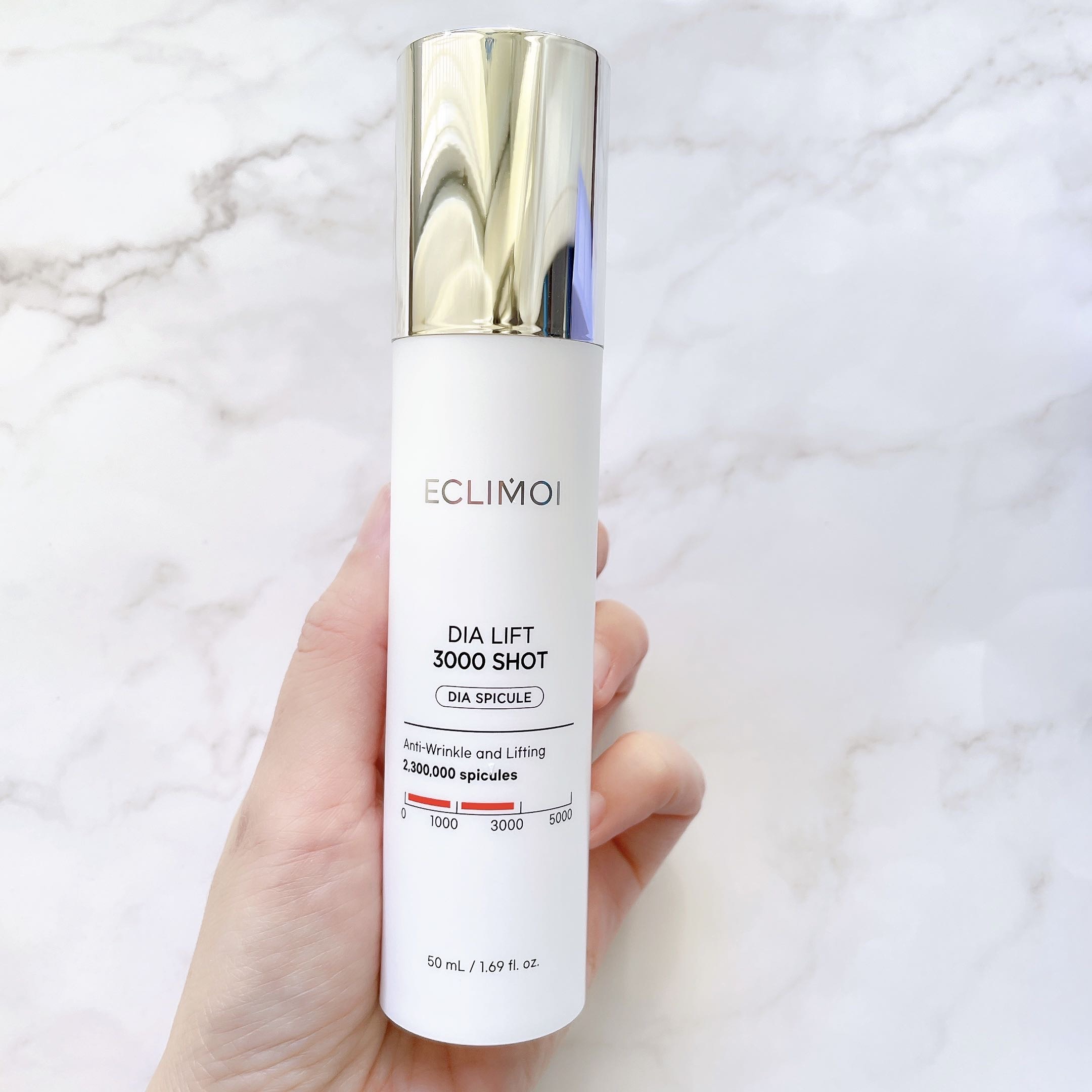 ダイヤリフト3000ショット/ECLIMOI/フェイスクリームを使ったクチコミ（3枚目）