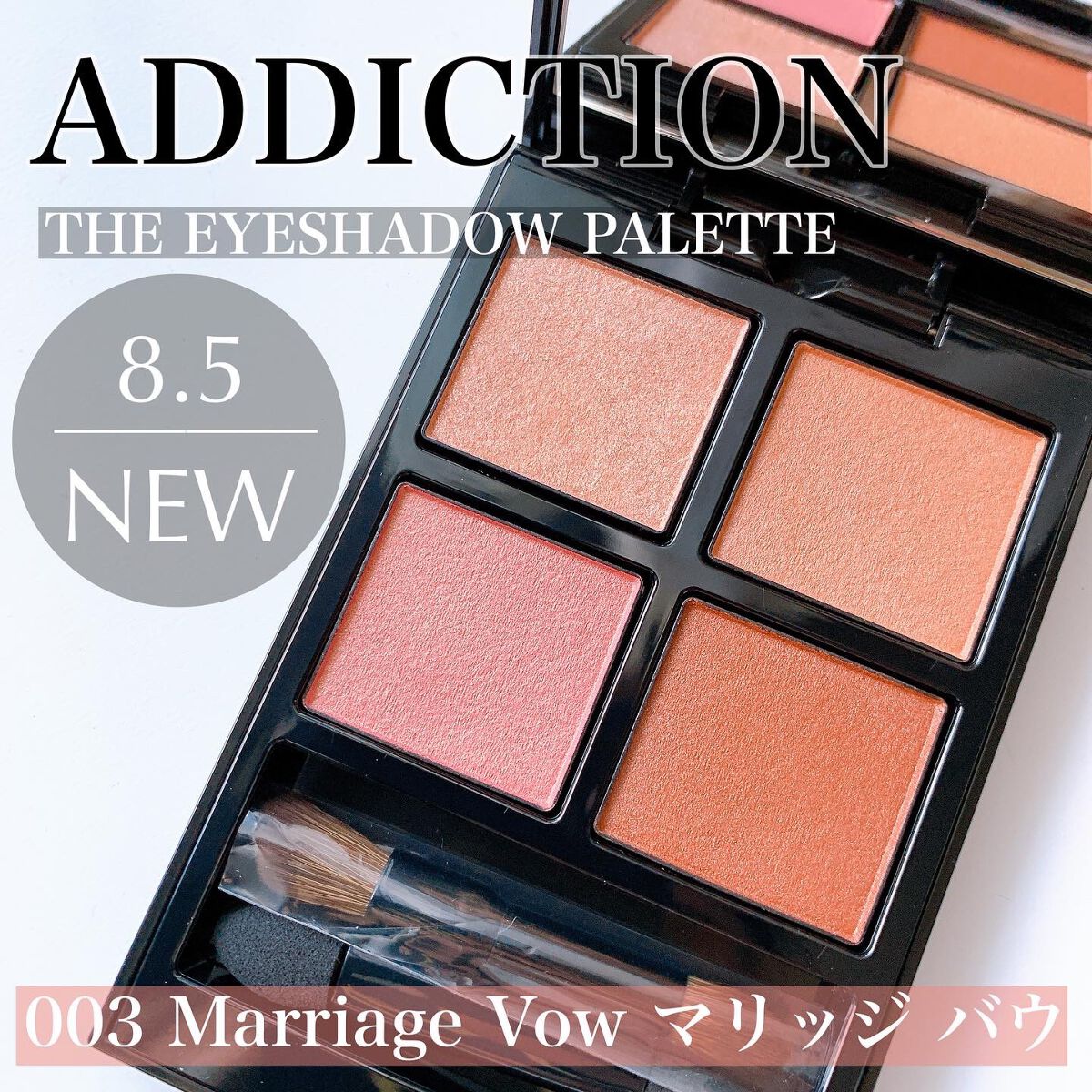 アディクション ザ アイシャドウ パレット/ADDICTION/アイシャドウパレットを使ったクチコミ(1枚目)