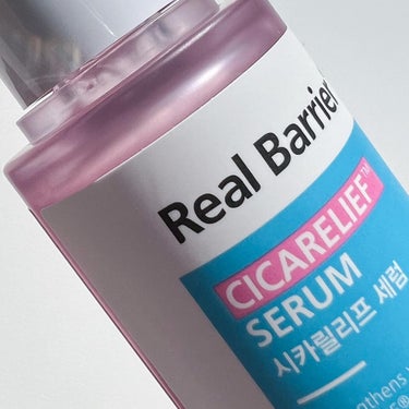 Real Barrier シカリリーフセラムのクチコミ「
Real Barrier
CICA RELIEF SERUM

鎮静×高保湿ケアができるスキ.....」（3枚目）