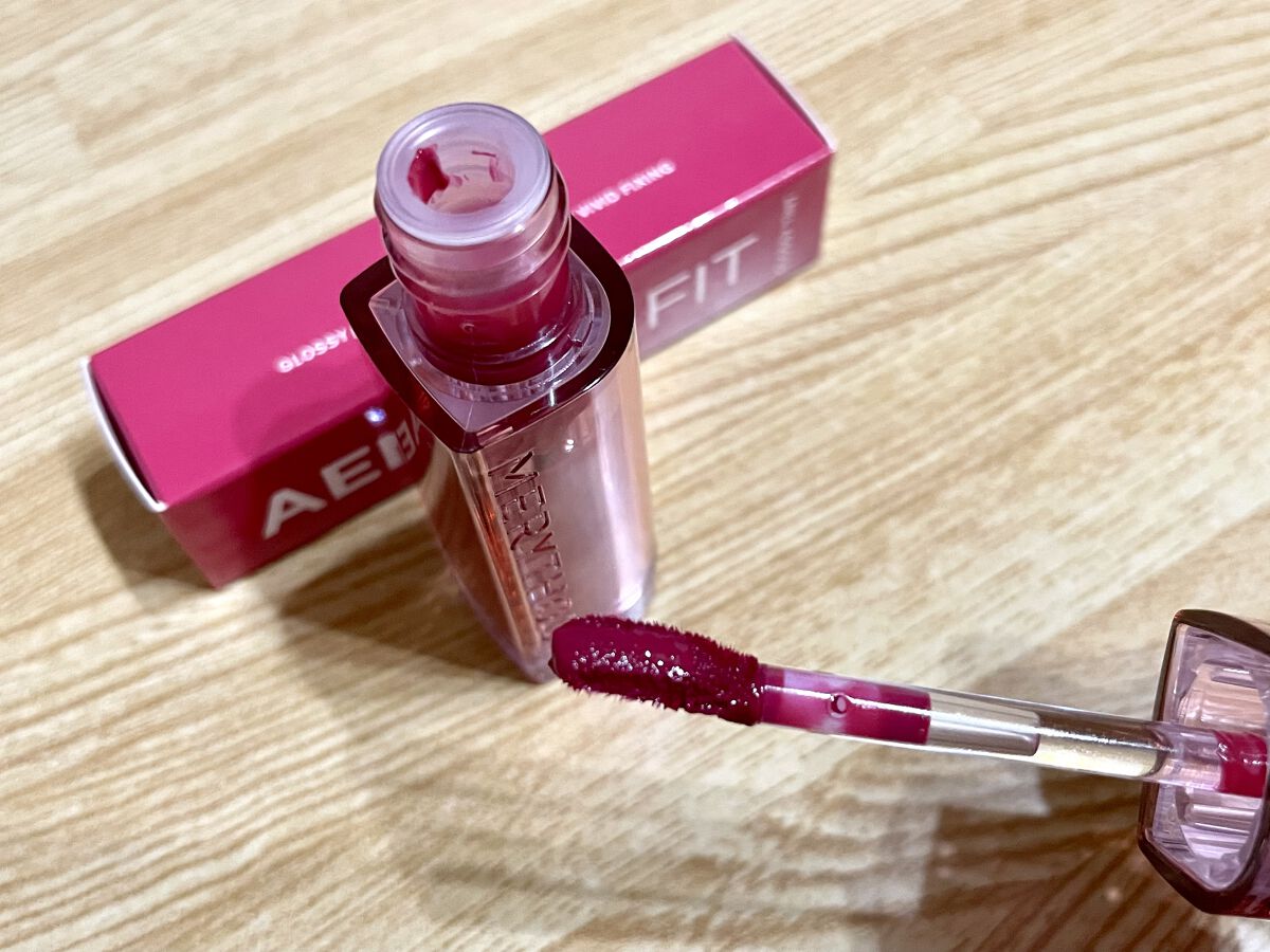 エンドゥフィットグロッシーティント/MERYTHOD/リップティントを使ったクチコミ（2枚目）