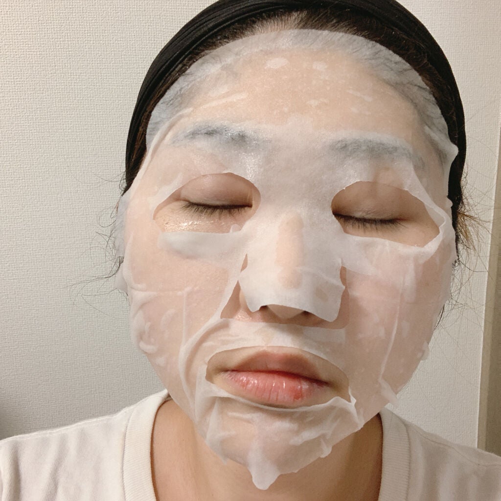 フェイシャルマスク 高保湿タイプ/matsukiyo/シートマスク・パックを使ったクチコミ(6枚目)