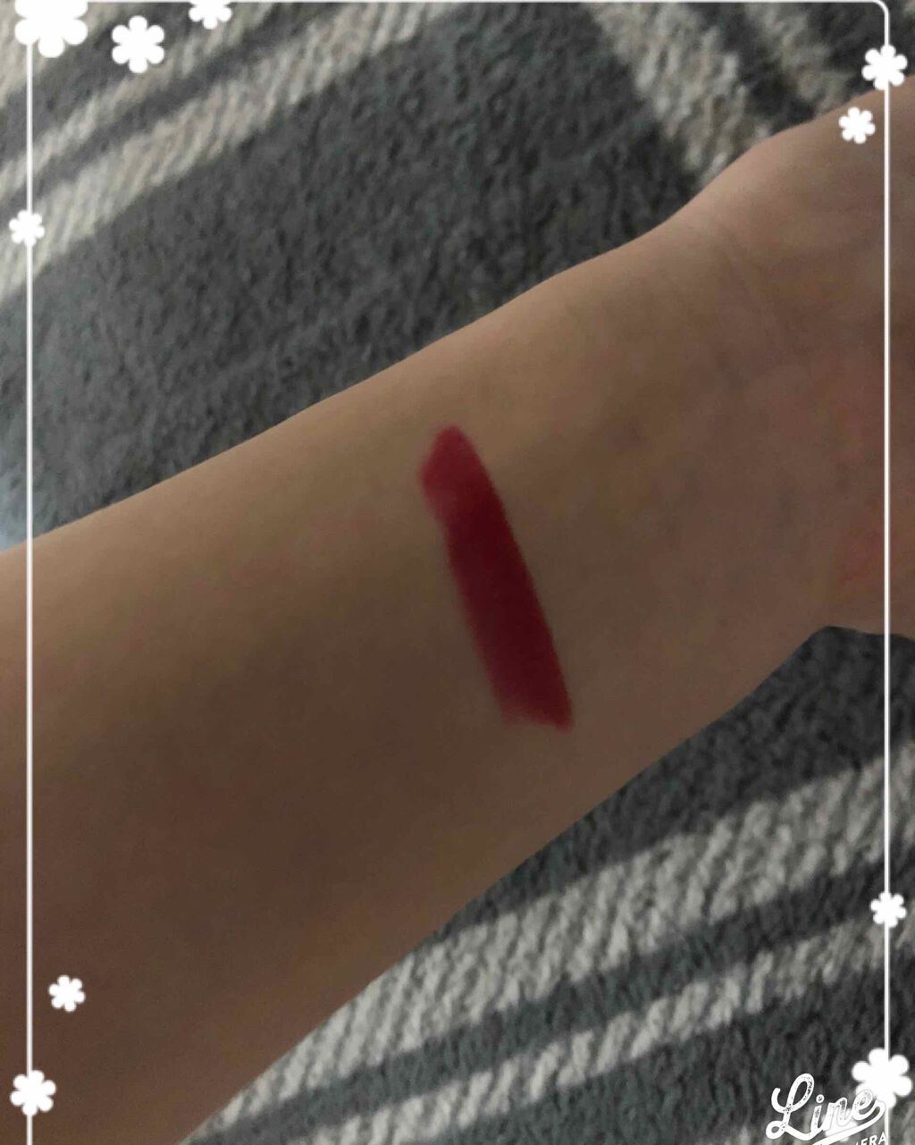 カンコレ マットリップスティック/DAISO/口紅を使ったクチコミ(2枚目)