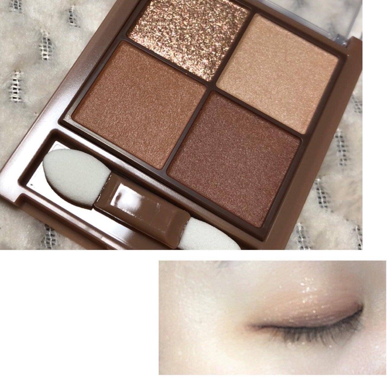 ビタートーンアイシャドウ/CEZANNE/パウダーアイシャドウを使ったクチコミ(3枚目)