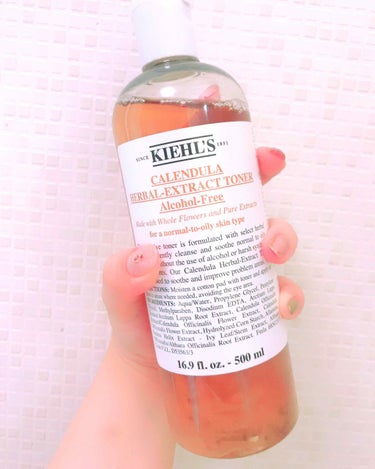 キールズ ハーバル トナー CL アルコールフリー/Kiehl's/化粧水を使ったクチコミ（1枚目）