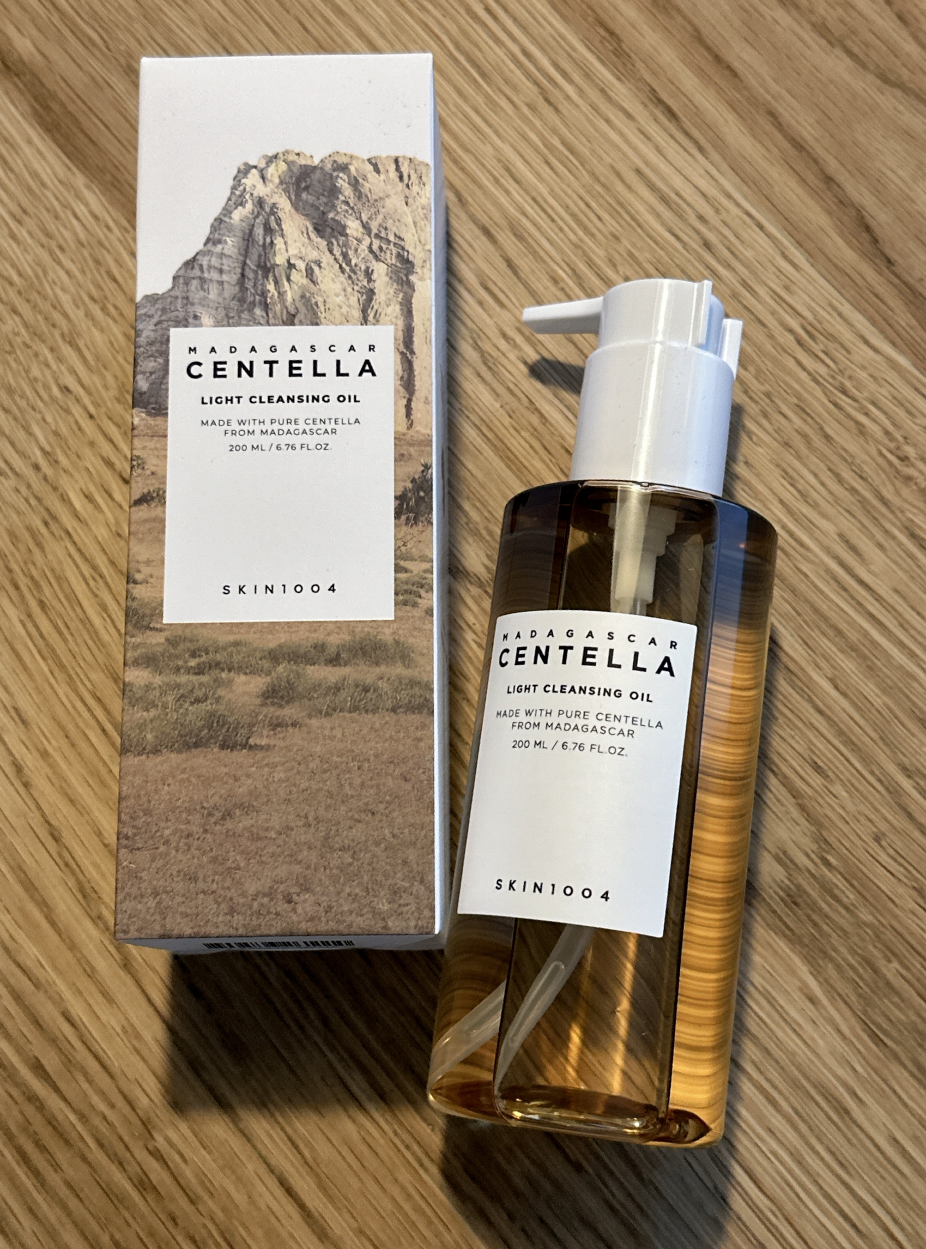 センテラ ライトクレンジングオイル/SKIN1004/オイルクレンジングを使ったクチコミ（1枚目）