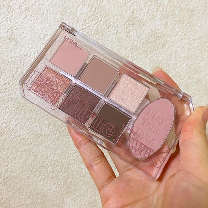 プレイトーンアイパレット/ETUDE/アイシャドウパレットを使ったクチコミ(5枚目)