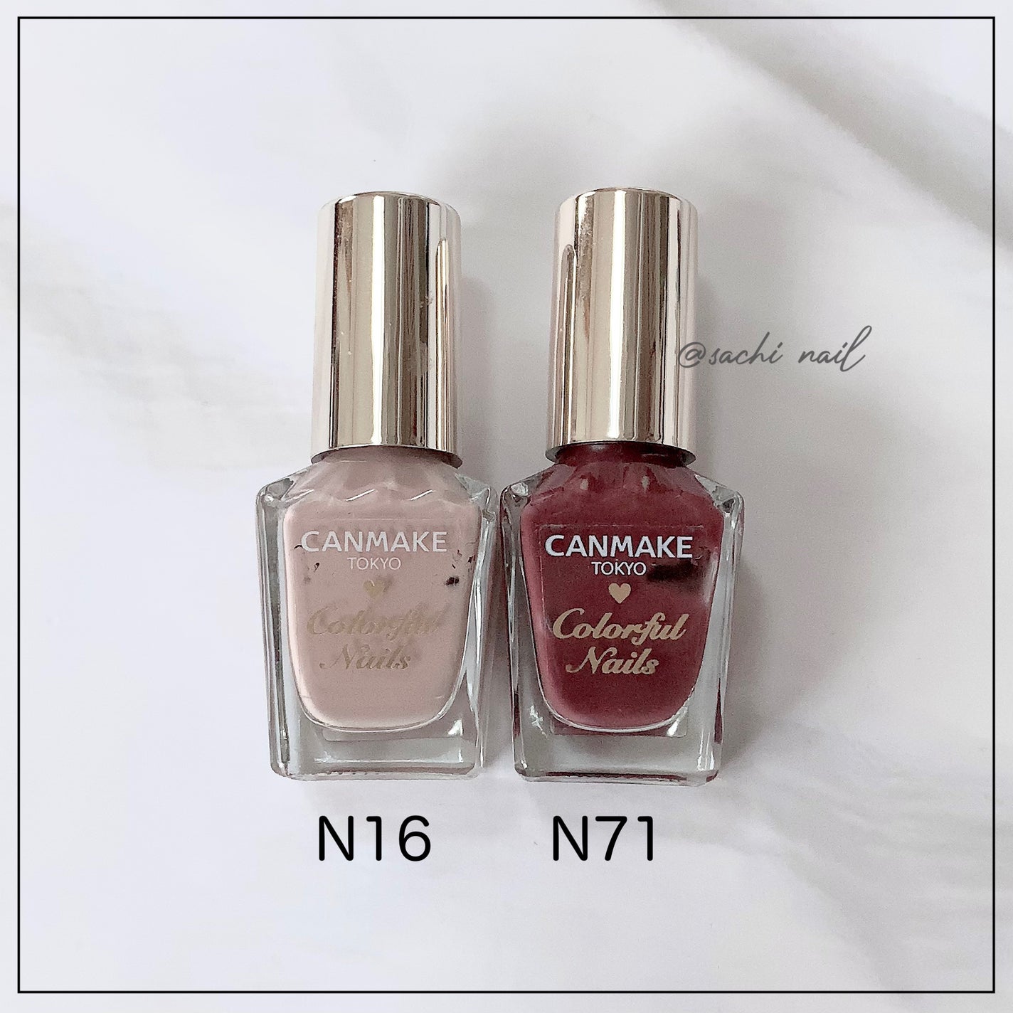 カラフルネイルズ/キャンメイク/マニキュアを使ったクチコミ(6枚目)