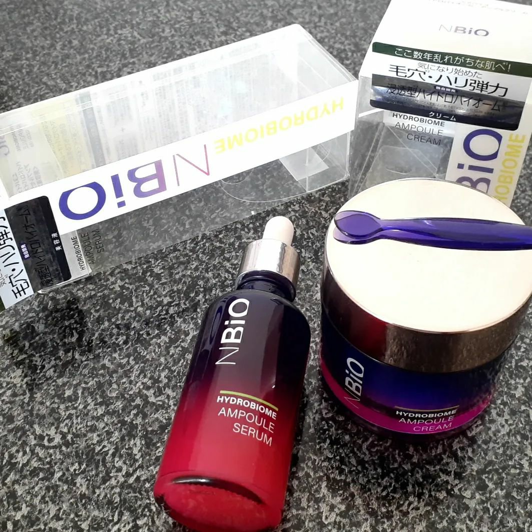 ハイドロバイオーム アンプルクリーム/エヌバイオ/フェイスクリームを使ったクチコミ（1枚目）