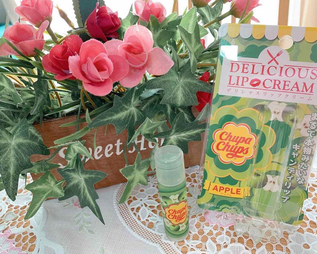 デリシャスリップクリーム Chupa Chups(チュッパチャプス)/デリシャスリップクリーム/リップクリームを使ったクチコミ(3枚目)