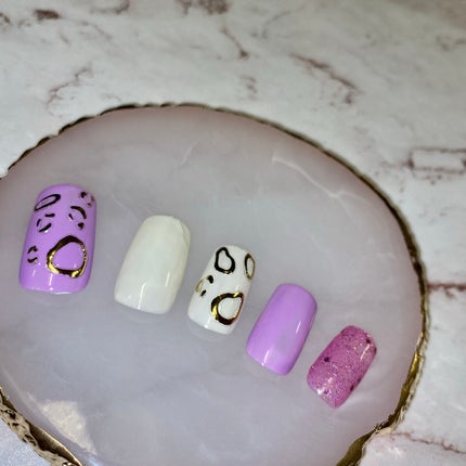 ジェルネイル(ライト対応)/セリア/ジェルネイルを使ったクチコミ(3枚目)