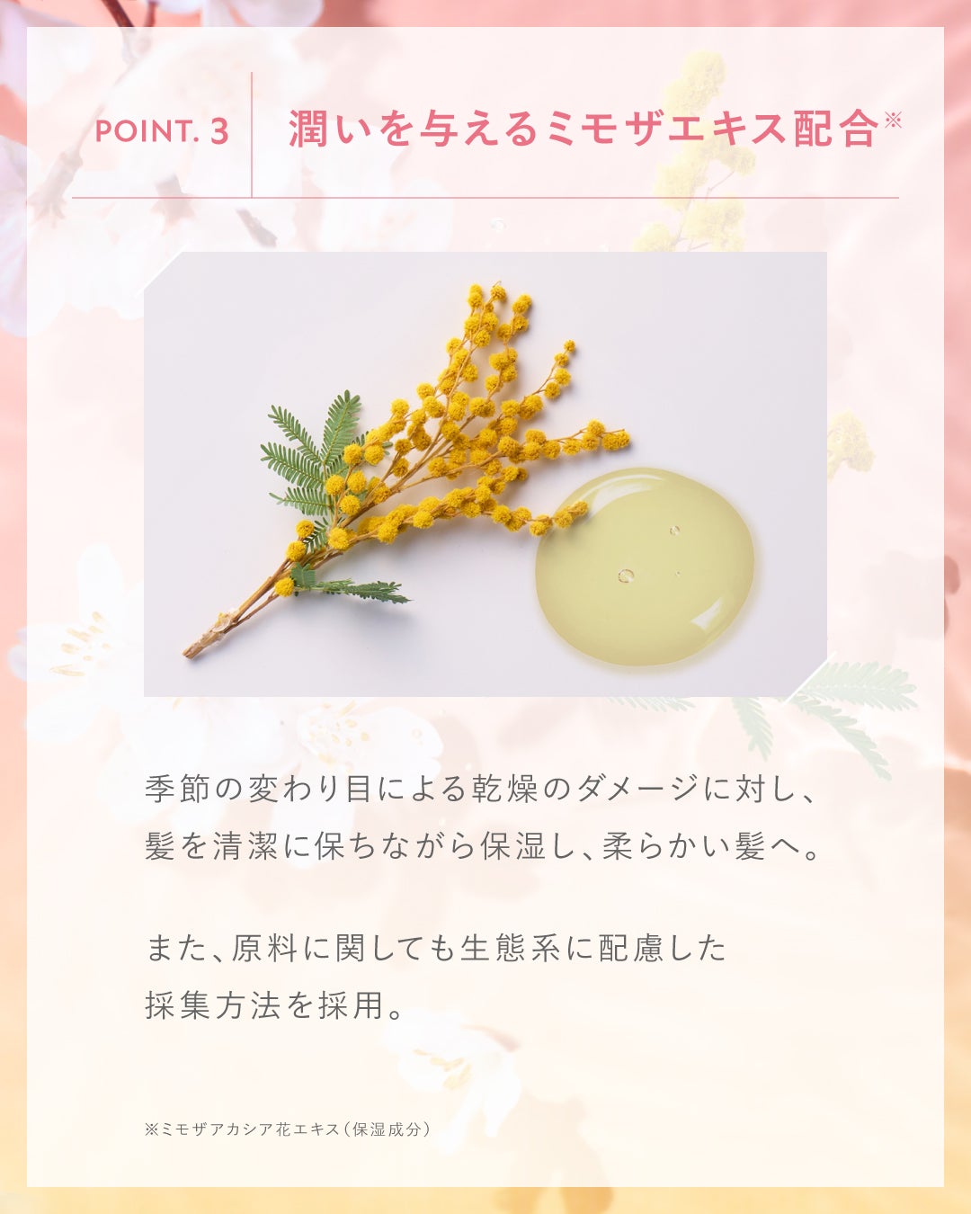 BOTANIST(ボタニスト)公式アカウント on LIPS 「【サクラとミモザで、満たしきる*1。】今日は、スプリングシリー..」(4枚目)