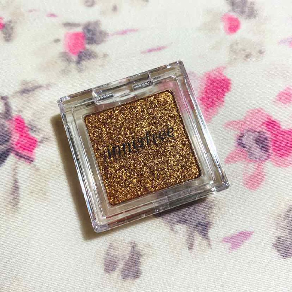マイアイシャドウ グリッター/innisfree/単色アイシャドウを使ったクチコミ（1枚目）