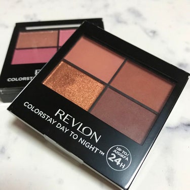 レブロン カラーステイ デイ トゥ ナイト アイシャドウ クアッド 560 スタイリッシュ/REVLON/パウダーアイシャドウを使ったクチコミ（1枚目）