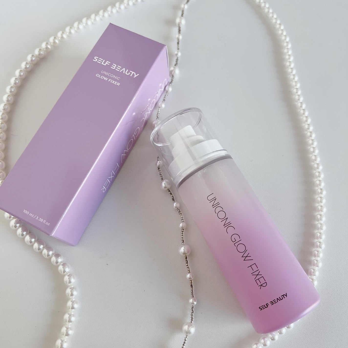 ユニコーン メイクアップグローフィックスミスト/SELF BEAUTY/フィックスミストを使ったクチコミ(3枚目)