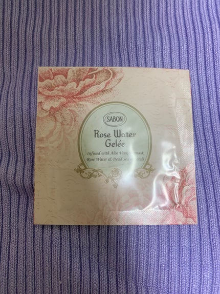 ローズ ウォータージュレ/SABON/フェイスクリームを使ったクチコミ(1枚目)