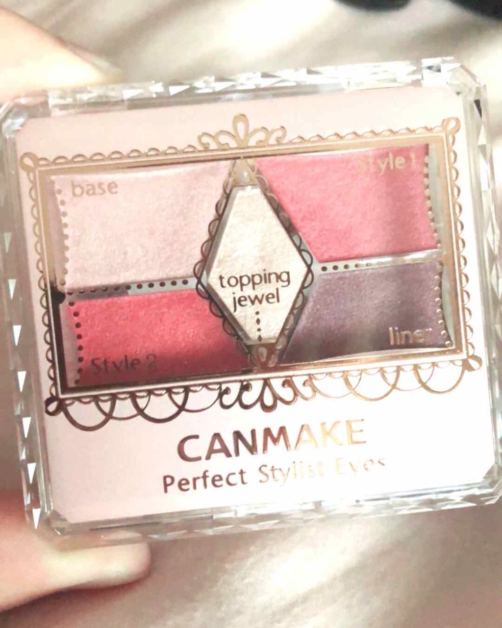 【旧品】パーフェクトスタイリストアイズ/キャンメイク/アイシャドウパレットを使ったクチコミ(1枚目)